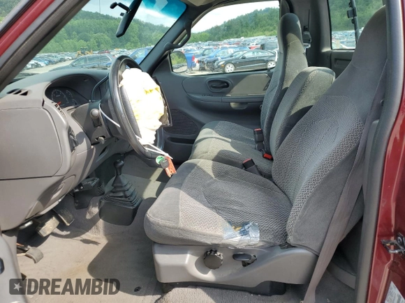1999 Ford F-150 with VIN 1FTZF1823XNB69430, listed as a Copart auction lot 60218645 with Not provided miles and Salvage title. Bid and sale history available at DreamBid. Image 7.