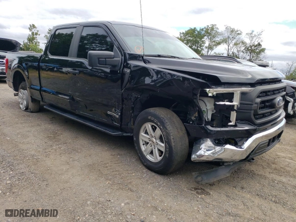 2021 Ford F-150 XL with VIN 1FTFW1ED0MFB39526, listed as a Copart auction lot 47101325 with 65,581 mi miles and Salvage Title. Bid and sale history available at carsss.com. Image 4.