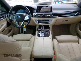 2016 BMW 7 Series 740i with VIN WBA7E2C54GG548312, listed as a Copart auction lot 45716263 with 74,249 mi miles. Bid and sale history available at carsss.com. Image 8.