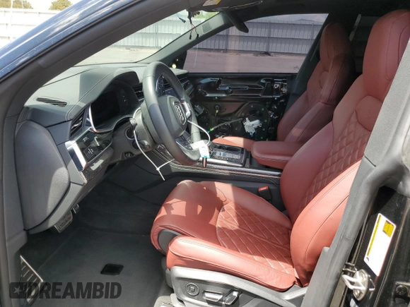 2021 Audi SQ8 Prestige z VIN WA1CWBF1XMD001592, wystawiony jako Copart lot #55723694 z przebiegiem 24 528 mil mil oraz Szkoda całkowita • Salvage title. Historia ofert i sprzedaży dostępna na DreamBid. Obrazek 7.