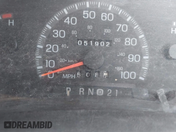 1998 Ford F-150 with VIN 1FTRF1764WKB01383, listed as a IAAI auction lot 42310759 with 51,902 mi miles and . Bid and sale history available at DreamBid. Image 7.