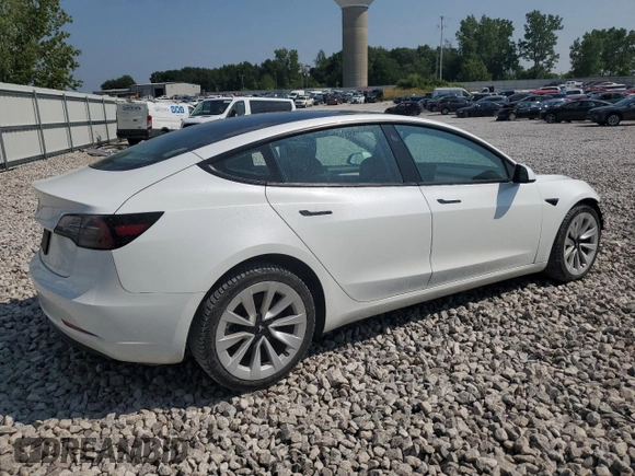 2023 Tesla Model 3 with VIN 5YJ3E1EA8PF449797, listed as a Copart auction lot 64601115 with 99,771 mi miles and Clean title. Bid and sale history available at DreamBid. Image 3.