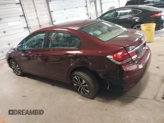 2014 Honda Civic Sedan EX with VIN 19XFB2F85EE017310, listed as a IAAI auction lot 41949163 with 151,121 mi miles. Bid and sale history available at carsss.com. Image 14.