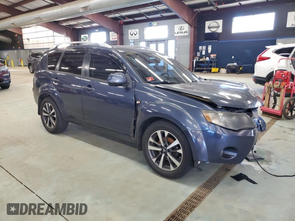 2007 Mitsubishi Outlander XLS with VIN JA4MT41X87Z019052, listed as a Copart auction lot 87622545 with 194,753 mi miles and Salvage Title. Bid and sale history available at carsss.com. Image 4.