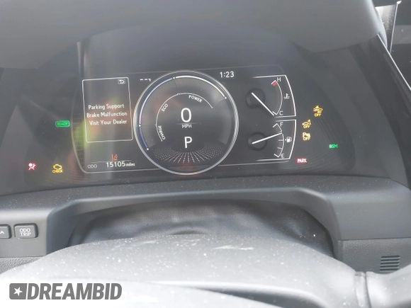 2022 Lexus ES 300h with VIN 58ADA1C17NU025202, listed as a IAAI auction lot 41370590 with 15,105 mi miles and . Bid and sale history available at DreamBid. Image 7.