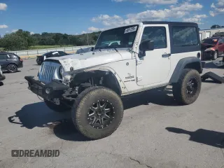 2018 Jeep Wrangler Sport S с VIN 1C4GJWAG7JL928432, выставлен на аукционе Copart как лот 58012295 с пробегом 87 104 миль миль и Списание • Salvage title. История ставок и продаж доступна на DreamBid. Изображение 1.