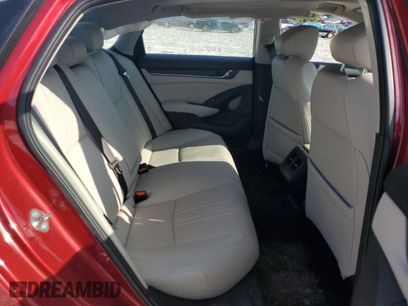 2019 Honda Accord EX-L with VIN 1HGCV2F56KA001813, listed as a Copart auction lot 61689055 with 51,718 mi miles and Salvage title. Bid and sale history available at DreamBid. Image 10.
