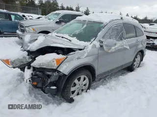 2008 Honda CR-V EX-L with VIN JHLRE48728C072557, listed as a IAAI auction lot 41454587 with 125,353 mi miles. Bid and sale history available at carsss.com. Image 2.