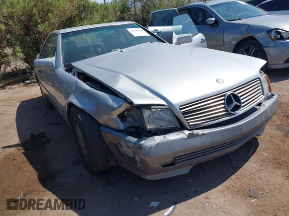 1994 Mercedes-Benz SL 5.0L with VIN WDBFA67E7RF099016, listed as a IAAI auction lot 42408198 with 174,574 mi miles and . Bid and sale history available at DreamBid. Image 6.