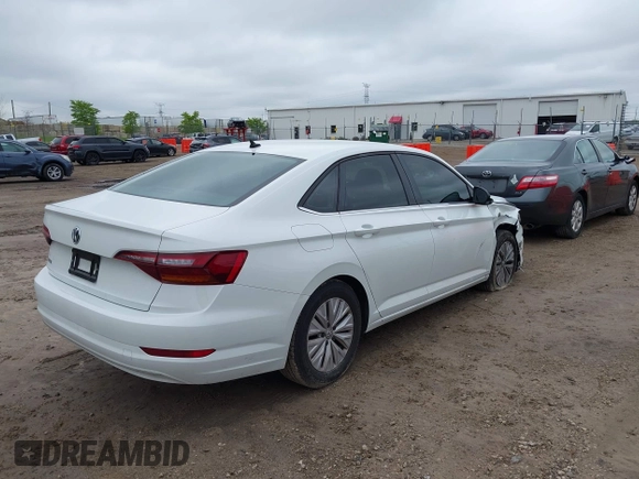 2019 Volkswagen Jetta S with VIN 3VWC57BUXKM059741, listed as a IAAI auction lot 42189565 with 127,972 mi miles and . Bid and sale history available at DreamBid. Image 4.