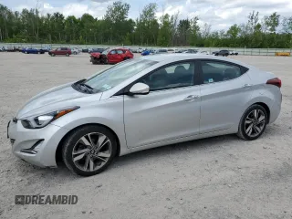 2016 Hyundai Elantra SE with VIN 5NPDH4AE9GH769136, listed as a Copart auction lot 61141215 with 89,924 mi miles and Salvage title. Bid and sale history available at DreamBid. Image 1.