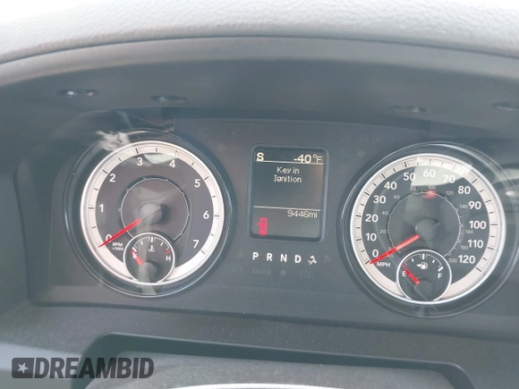 2019 Ram 1500 Classic Tradesman with VIN 3C6JR6DT8KG671407, listed as a IAAI auction lot 41489548 with 9,446 mi miles. Bid and sale history available at carsss.com. Image 7.