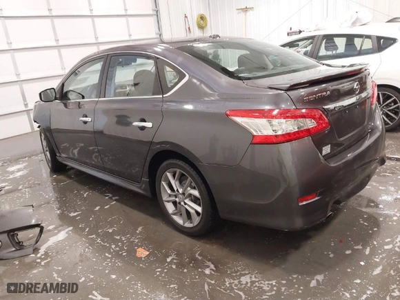 2013 Nissan Sentra SV with VIN 3N1AB7AP3DL651671, listed as a IAAI auction lot 41683700 with 179,843 mi miles. Bid and sale history available at carsss.com. Image 3.