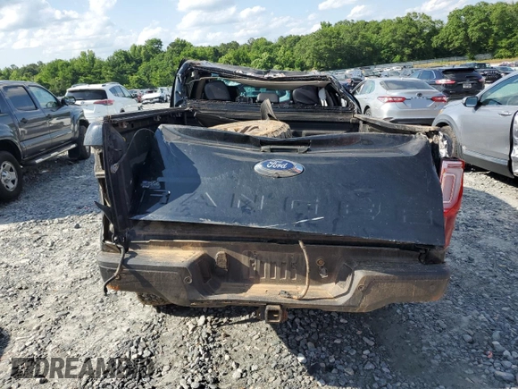 2021 Ford Ranger XL with VIN 1FTER4FH6MLD75881, listed as a Copart auction lot 57230305 with 38,773 mi miles and Salvage title. Bid and sale history available at DreamBid. Image 6.