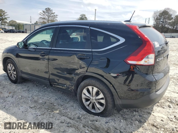 2014 Honda CR-V EX-L with VIN 2HKRM3H70EH563784, listed as a Copart auction lot 49179125 with 139,593 mi miles and Salvage Title. Bid and sale history available at carsss.com. Image 2.