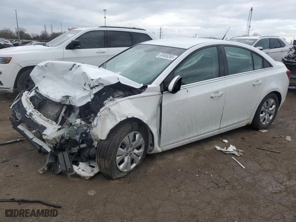 2013 Chevrolet Cruze 1LT with VIN 1G1PC5SB5D7276049, listed as a Copart auction lot 53455265 with 108,285 mi miles and Clean Title. Bid and sale history available at carsss.com. Image 1.