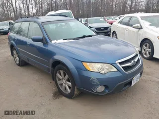 2008 Subaru Outback (Natl) Ltd with VIN 4S4BP62C187317038, listed as a IAAI auction lot 41359525 with 195,535 mi miles. Bid and sale history available at carsss.com. Image 1.