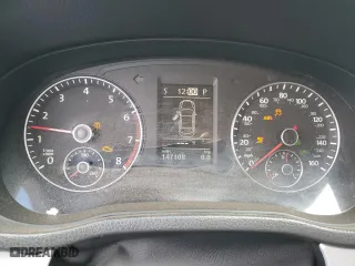 2012 Volkswagen Passat SE with VIN 1VWBP7A3XCC096404, listed as a Copart auction lot 48186745 with 147,108 mi miles and Salvage Title. Bid and sale history available at carsss.com. Image 9.