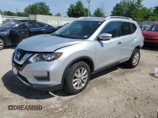 2017 Nissan Rogue S with VIN JN8AT2MV1HW019781, listed as a Copart auction lot 53243305 with 96,589 mi miles and Salvage Title. Bid and sale history available at carsss.com. Image 1.