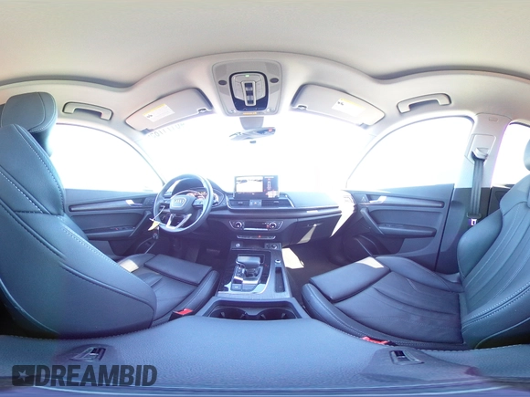 2024 Audi Q5 S line Premium with VIN WA1G2AFY1R2069111, listed as a Copart auction lot 46171785 with 10,350 mi miles and Salvage title. Bid and sale history available at DreamBid. Image 13.
