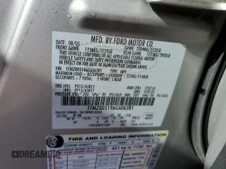 2006 Ford Freestyle SEL with VIN 1FMZK05196GA06281, listed as a Copart auction lot 48437475 with 195,786 mi miles and Clean Title. Bid and sale history available at carsss.com. Image 13.