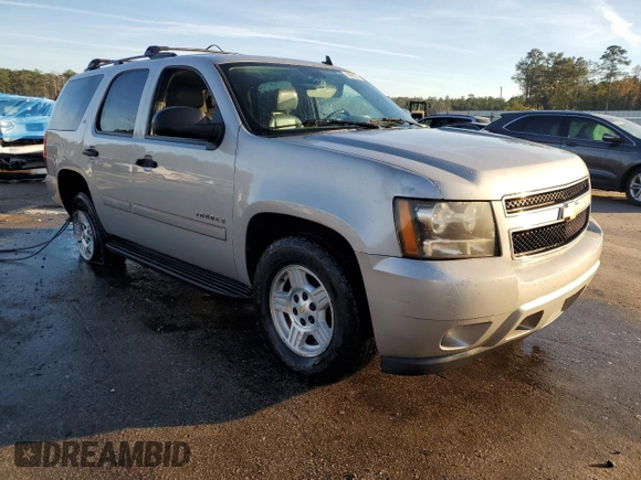 2008 Chevrolet Tahoe LS with VIN 1GNFC13C48R112859, listed as a Copart auction lot 80983314 with 219,508 mi miles and Salvage title. Bid and sale history available at DreamBid. Image 4.
