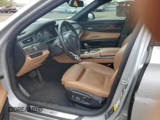 2013 BMW 7 Series 750Li xDrive with VIN WBAYF8C55DD141665, listed as a Copart auction lot 54150845 with 36,084 mi miles and Clean Title. Bid and sale history available at carsss.com. Image 7.