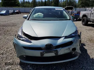 2020 Toyota Prius LE with VIN JTDL9RFU4L3015590, listed as a Copart auction lot 58533245 with 93,846 mi miles and Salvage title. Bid and sale history available at DreamBid. Image 5.