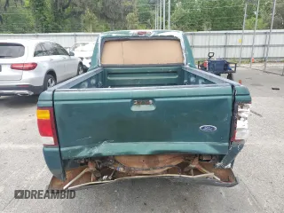 1999 Ford Ranger XL with VIN 1FTYR10C4XTA40745, listed as a Copart auction lot 52181525 with 185,096 mi miles and Salvage Title. Bid and sale history available at carsss.com. Image 6.
