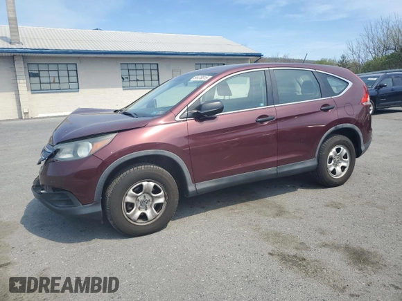 2014 Honda CR-V LX with VIN 5J6RM4H3XEL118901, listed as a Copart auction lot 54476815 with 139,271 mi miles and Salvage Title. Bid and sale history available at carsss.com. Image 1.