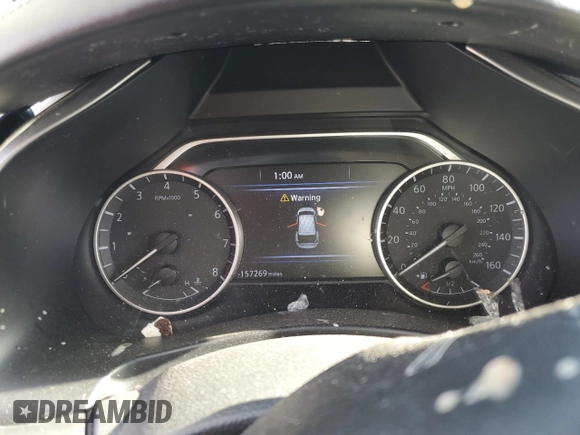 2021 Nissan Murano SL with VIN 5N1AZ2CS1MC128637, listed as a Copart auction lot 42364095 with 157,269 mi miles and Salvage Title. Bid and sale history available at DreamBid. Image 9.