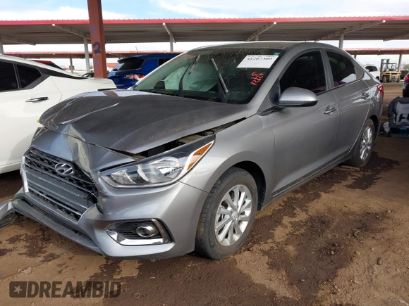 2021 Hyundai Accent SE with VIN 3KPC24A64ME151163, listed as a IAAI auction lot 41207309 with 23,230 mi miles. Bid and sale history available at carsss.com. Image 17.