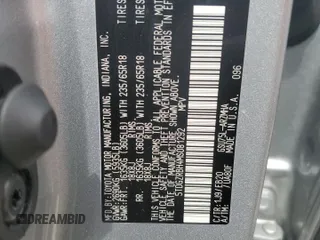 2021 Toyota Highlander XLE z VIN 5TDGZRBH4MS081292, wystawiony jako Copart lot #53674315 z przebiegiem 85 895 mil mil oraz Szkoda całkowita • Salvage title. Historia ofert i sprzedaży dostępna na DreamBid. Obrazek 13.