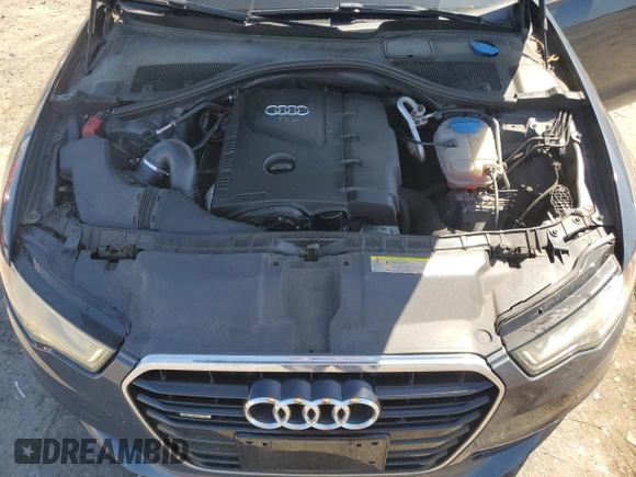 2013 Audi A6 Premium Plus with VIN WAUGFAFC9DN053872, listed as a Copart auction lot 54935735 with 117,804 mi miles and Clean title. Bid and sale history available at DreamBid. Image 11.