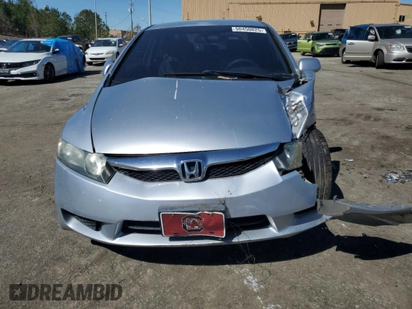 2010 Honda Civic LX with VIN 2HGFA1F51AH306669, listed as a Copart auction lot 50450825 with 143,659 mi miles and Salvage Title. Bid and sale history available at DreamBid. Image 5.