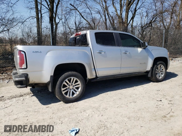 2016 GMC Canyon 4WD SLT with VIN 1GTG6DE31G1165230, listed as a Copart auction lot 48690515 with 201,161 mi miles and Salvage Title. Bid and sale history available at carsss.com. Image 3.