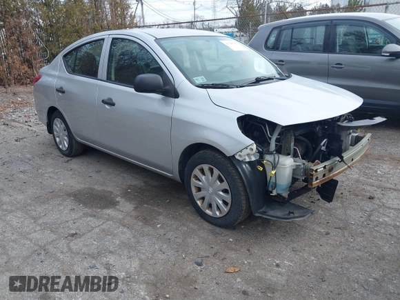 2015 Nissan Versa S Plus with VIN 3N1CN7AP4FL955630, listed as a IAAI auction lot 41360782 with 130,202 mi miles and . Bid and sale history available at DreamBid. Image 1.