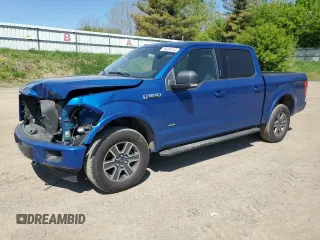 2017 Ford F-150 XL with VIN 1FTEW1EP9HFC58994, listed as a Copart auction lot 56468145 with 169,544 mi miles and Clean title. Bid and sale history available at DreamBid. Image 1.