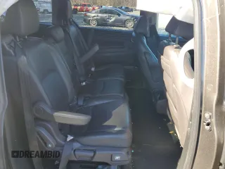 2018 Honda Odyssey EX-L with VIN 5FNRL6H75JB044985, listed as a Copart auction lot 50081345 with 157,688 mi miles and Salvage Title. Bid and sale history available at DreamBid. Image 11.