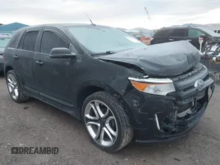 2012 Ford Edge Sport with VIN 2FMDK4AK5CBA60227, listed as a IAAI auction lot 40947453 with 117,739 mi miles. Bid and sale history available at carsss.com. Image 1.