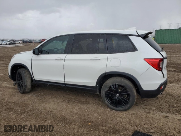 2021 Honda Passport Sport with VIN 5FNYF8H25MB014585, listed as a Copart auction lot 51894025 with 36,910 mi miles and Salvage title. Bid and sale history available at DreamBid. Image 2.