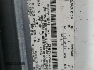 2015 Ford Transit XL with VIN 1FBAX2CM6FKA75622, listed as a Copart auction lot 49410195 with 373,295 mi miles and Salvage title. Bid and sale history available at DreamBid. Image 14.