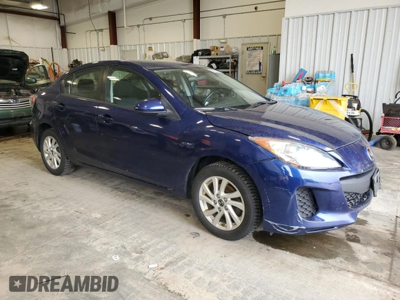 2013 Mazda 3 i Touring with VIN JM1BL1V74D1806760, listed as a Copart auction lot 52550655 with 134,383 mi miles and Clean Title. Bid and sale history available at DreamBid. Image 4.