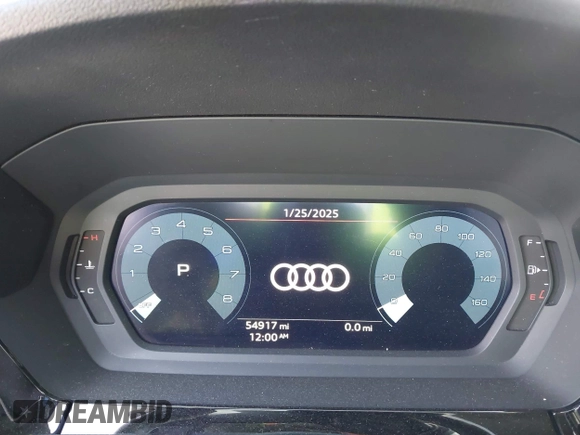 2022 Audi A3 Premium with VIN WAUAUDGY6NA071844, listed as a IAAI auction lot 41462006 with 54,917 mi miles. Bid and sale history available at carsss.com. Image 7.