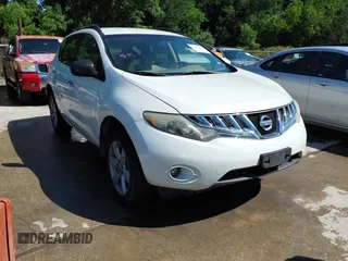 2010 Nissan Murano SL with VIN JN8AZ1MW9AW123166, listed as a IAAI auction lot 42096111 with 254,935 mi miles. Bid and sale history available at carsss.com. Image 1.