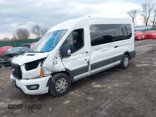 2021 Ford Transit Passenger XL with VIN 1FBAX2C82MKA32735, listed as a IAAI auction lot 41312892 with 62,053 mi miles and . Bid and sale history available at DreamBid. Image 22.
