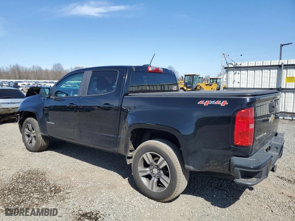 2018 Chevrolet Colorado 4WD Work Truck with VIN 1GCGTBEN6J1178125, listed as a Copart auction lot 49535495 with 105,464 mi miles and Salvage Title. Bid and sale history available at carsss.com. Image 2.