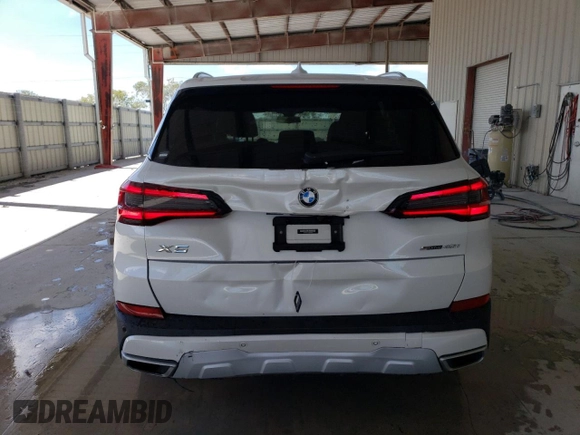 2021 BMW X5 sDrive40i with VIN 5UXCR4C01M9G60458, listed as a Copart auction lot 42600753 with 38,959 mi miles. Bid and sale history available at carsss.com. Image 6.