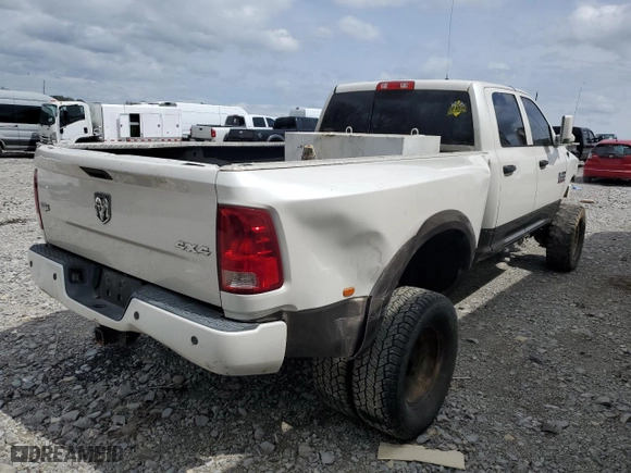 2015 Ram 3500 Tradesman with VIN 3C63RRGL7FG595707, listed as a Copart auction lot 51674755 with 201,308 mi miles and Salvage Title. Bid and sale history available at carsss.com. Image 3.