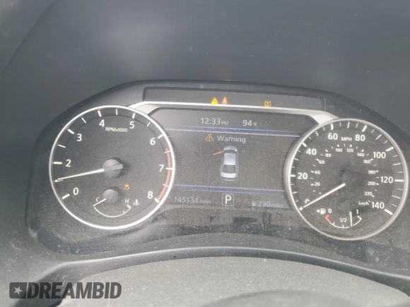 2020 Nissan Altima S z VIN 1N4BL4BV3LC224226, wystawiony jako Copart lot #48576975 z przebiegiem 145 134 mil mil oraz Szkoda całkowita • Salvage title. Historia ofert i sprzedaży dostępna na DreamBid. Obrazek 9.